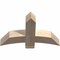 Ekena Millwork Bellingham Smooth Timber Gable Bracket, Douglas Fir, 36"W x 23"H x 5 1/2"D x 5 1/2"F, 15/12 Pitch GBW036X23X0606BEL00SDF - alternate 5